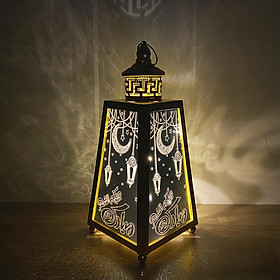 LED Wind Lights Ramadan Lantern Hanging for Eid AL Adha Decor