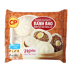 Bánh Bao Nhân Thịt Heo Trứng Cút 320G