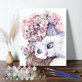 Mua Tranh sơn dầu số hoá đã căng khung 40 x 50 cm đã căng khung nhiều mẫu chọn lựa