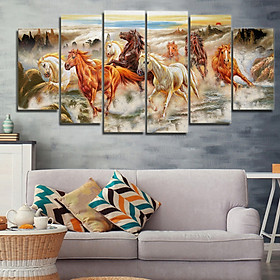 Mua Tranh Canvas treo tường nghệ thuật | Bộ 6 bức | HLB_004