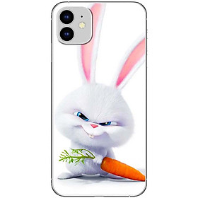 Ốp lưng dành cho iPhone 11 mẫu Thỏ carot