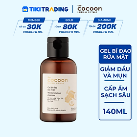 Sữa rửa mặt dạng gel Bí Đao Rửa Mặt Cocoon (140ml)