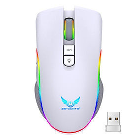 Mua Chuột Không Dây Pin sạc T26 Gaming led RGB Cổng sạc TypeC chống mỏi cổ tay cho máy tính laptop