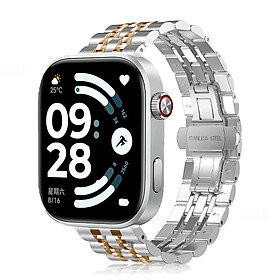 Mua Dây Thép Mắt Xích cho Redmi Watch 6 / Watch 5 / Watch 4 / Xiaomi Mi Band 8 Pro / 9 Pro - Hàng Chính Hãng