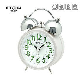 Mua Đồng hồ báo thức chuông reng Rhythm CRA843NR03. KT 8.8 x 12.9 x 5.0cm. Vỏ nhựa. Dùng Pin.