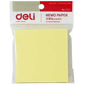 (Deli) 7733 notes / notes / convenience stickers / Pepsi stickers / easy stickers / office note stickers / N times posted 76 * 76MM 12 this equipment
