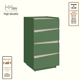 [Happy Home Furniture] VIGGO, Tủ lưu trữ 4 ngăn kéo, 46cm x 40cm x 82cm ( DxRxC), THK_159