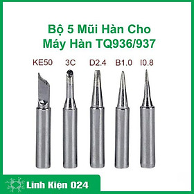 Mua Bộ 5 mũi hàn cho máy hàn TQ936 / TQ937