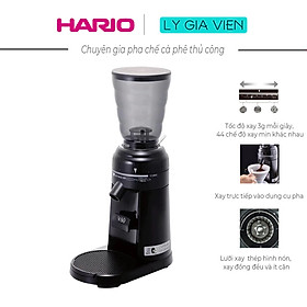 Máy Xay Cà Phê Điện Tử Hario V60 Electric Coffee Grinder, EVCG-8B-E - Hàng Chính Hãng