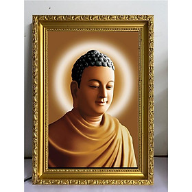 Mua Tranh đèn led hiện đại  tranh led 3D trang trí phòng thờ nhiều mẫu phật quan âm  phật adida