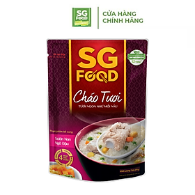 Cháo tươi Sài Gòn Food Sườn non & Ngũ đậu 270g