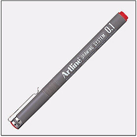 BÚT VẼ KỸ THUẬT ARTLINE MÀU ĐỎ NHIỀU SIZE