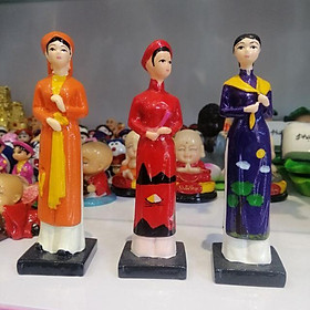 Mua Bộ tượng 3 cô gái bắc trung nam cao 12cm