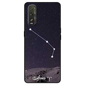 Ốp lưng dành cho Oppo Find X2 mẫu Cung Hoàng Đạo - Aries