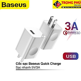 Mua Cốc sạc Baseus Charging Quick Charger 3A