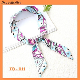 Khăn Turban (Khăn Quấn Túi Xách) Cao Cấp Chất Lụa Satin - 5x90cm - Mã TD000