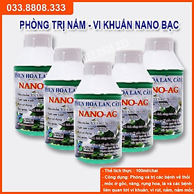 Chế Phẩm Vi Lượng NANO-AG - 100ml - Chuyển Dùng Cho Hoa Lan, Cây Cảnh