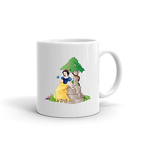 Cốc Sứ Cao Cấp In Hình Snow-White-Png-File