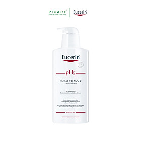Eucerin Sữa Rửa Mặt pH5 Cho Da Nhạy Cảm Facial Cleanser Sensitive Skin 400ml