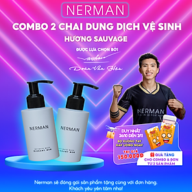 Dung dịch vệ sinh nam giới Nerman Elegant Men Nerman hương nước hoa cao cấp 100ml/ chai