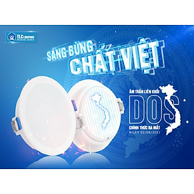 Đèn led âm trần liền khối DOS 8W TLC Lighting - Hàng chính hãng