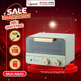 Mua  Hàng chính hãng  Lò nướng La gourmet cao cấp retro 12L