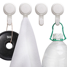 Móc Treo Đồ Chịu Lực Tốt Tự Dính Tường (4 Cái)