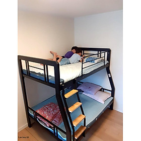 Mua Giường sắt 2 tầng hộp trên 1m4 dưới 1m6 BẢO AN