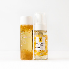 Bộ Đôi Hoa Cúc Zakka Naturals Calendula & Honey Làm Sạch Và Cấp Ẩm Dịu Nhẹ