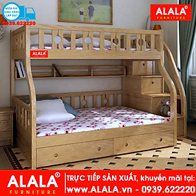 Mua Giường tầng ALALA116 gỗ thông nhập khẩu - www.ALALA.vn® - Za.lo: 0939.622220