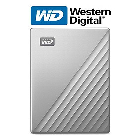 Ổ Cứng Di Động WD My Passport Ultra 4TB USB Type C - Màu Bạc