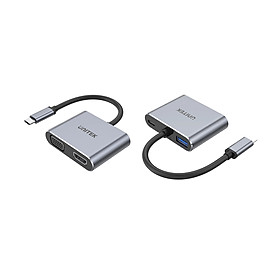 Mua CÁP TYPE-C -  USB 3.0 + HDMI + VGA + PD 100W UNITEK D1049A- Hàng chính hãng