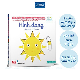 Nơi bán Sách chuyển động tương tác đa ngữ Cho bé từ 6 tháng tới 4 tuổi - Shapes - Hình dạng - Nhà phát hành Đinh Tị - Giá Từ -1đ