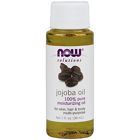 Jojoba Oil Pure | Tinh Dầu dưỡng ẩm toàn thân & Da - Tóc, Chiết xuất 100% nguyên chất từ hạt Jojoba (30ml)