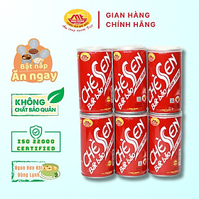 Chè Sen Bát Bảo Minh Trung 365g Không Chất Bảo Quản - Combo 6 Lon Chè Sen Bát Bảo 6