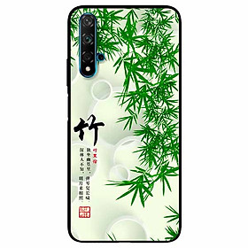Ốp lưng dành cho huawei nova 5t mẫu thư pháp lá tre