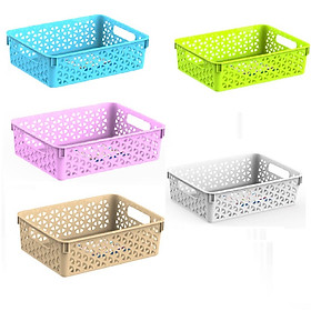 Mua ️Rổ Đan 1T7  2T1  2T6 Nhựa Cao Cấp Đựng Đồ Dùng Đa Năng️