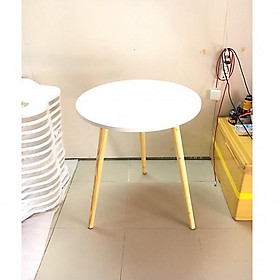 Mua Bàn tròn trắng   thiết kế hiện đại  phù hợp với mọi không gian sống trong nhà  kích thước 60x72