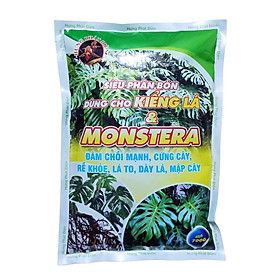 Siêu Phân Bón Dùng Cho Kiểng Lá & Monstera - Hữu cơ tan chậmGói 700Gr