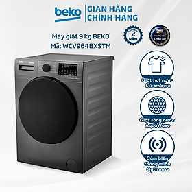 Mua Máy Giặt Cửa Trước BEKO 9kg  Giặt Hơi Nước Steamcure  Cảm Biến Thông Minh Optisense - WCV9648XSTM - Hàng Chính Hãng