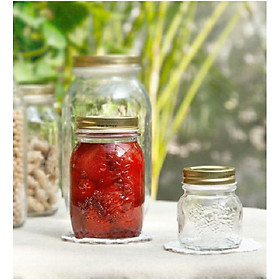 Mua Hũ Gia Vị Mason 300ml   500ml   1000ml Nắp Nhôm ( Frutta Del Pratp ) | Tùy Chọn Dung Tích
