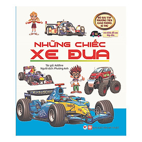 Sách Những Chiếc Xe Đua - Và Nhiều Đề Can Hấp Dẫn