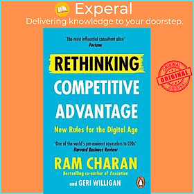 Sách - Rethinking Competitive Advantage : New Rules for the Digital Age by Ram Charan (UK edition, paperback)
