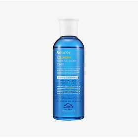 Nước hoa hồng collagen săn chắc da và chống lão hóa _ Farmstay Collagen Water Full Moist Toner 200ml