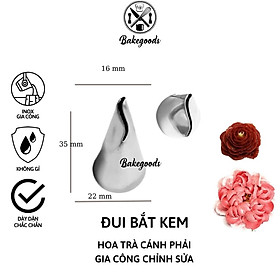 Mua Đui chỉnh sửa  Đuôi dấu ngã  Đuôi bắt hoa trà  đui hoa trà 16 mm chất liệu inox gia công