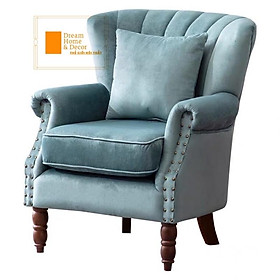 Mua Ghế sofa đơn tân cổ Sang -Sịn-Mịn dành cho phòng khách ( tặng kèm gối)