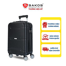 Vali kéo nhựa du lịch stargo lujoso z26 - size m / ký gửi - khóa số - nhựa abs