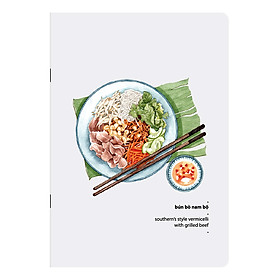 Nơi bán Sổ Tay Mini Bún Bò Nam Bộ Monosketch - Giá Từ -1đ