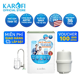 Mua Máy lọc nước Karofi KAQ-U98 tích hợp công nghệ Aiotec - Hàng chính hãng