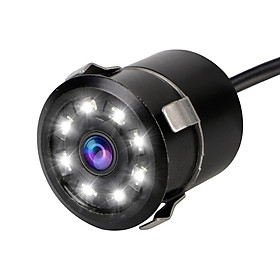 Camera chiếu hậu 8 bóng LED 170 độ cho xe hơi
